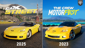 CarX Street vs The Crew Motorfest - Physics and Details Comparison