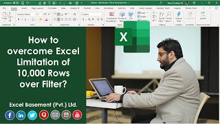 How to overcome Excel Limitation of 10,000 Rows over Filter? Solved | Advanced Filter screenshot 3