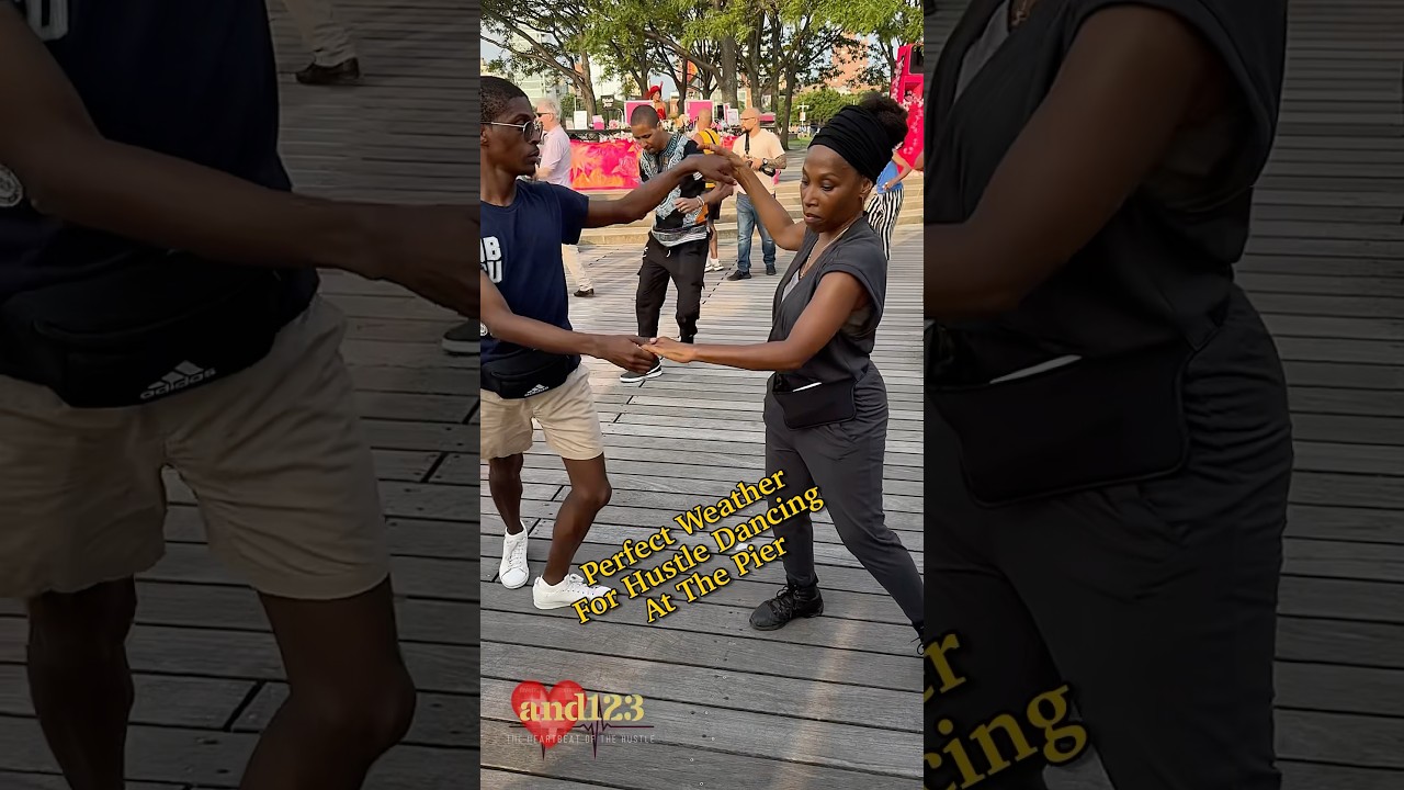 Perfect Weather For Hustle Dancing At The Pier 