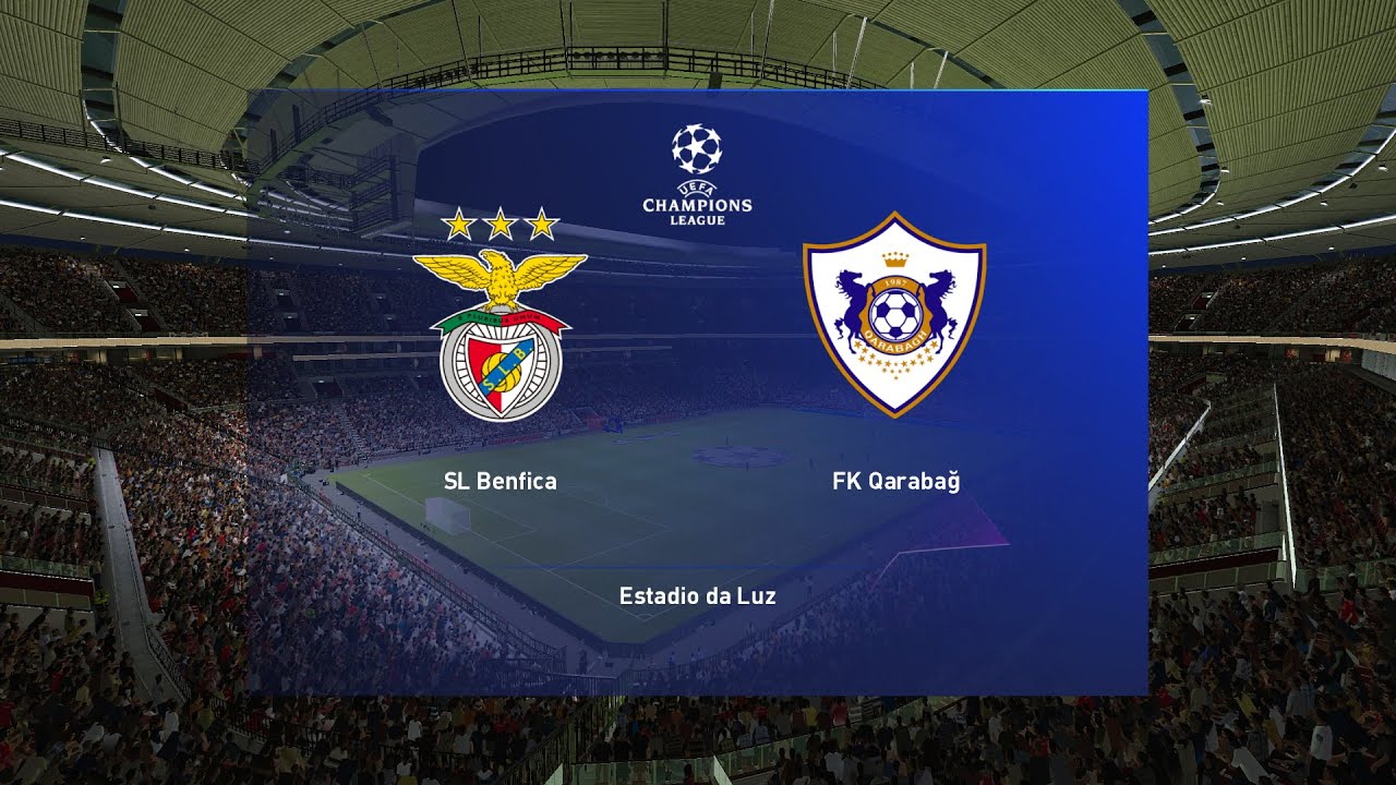 Benfica vs. Qarabag UEFA Champions League 2025/26 eFootball YouTube