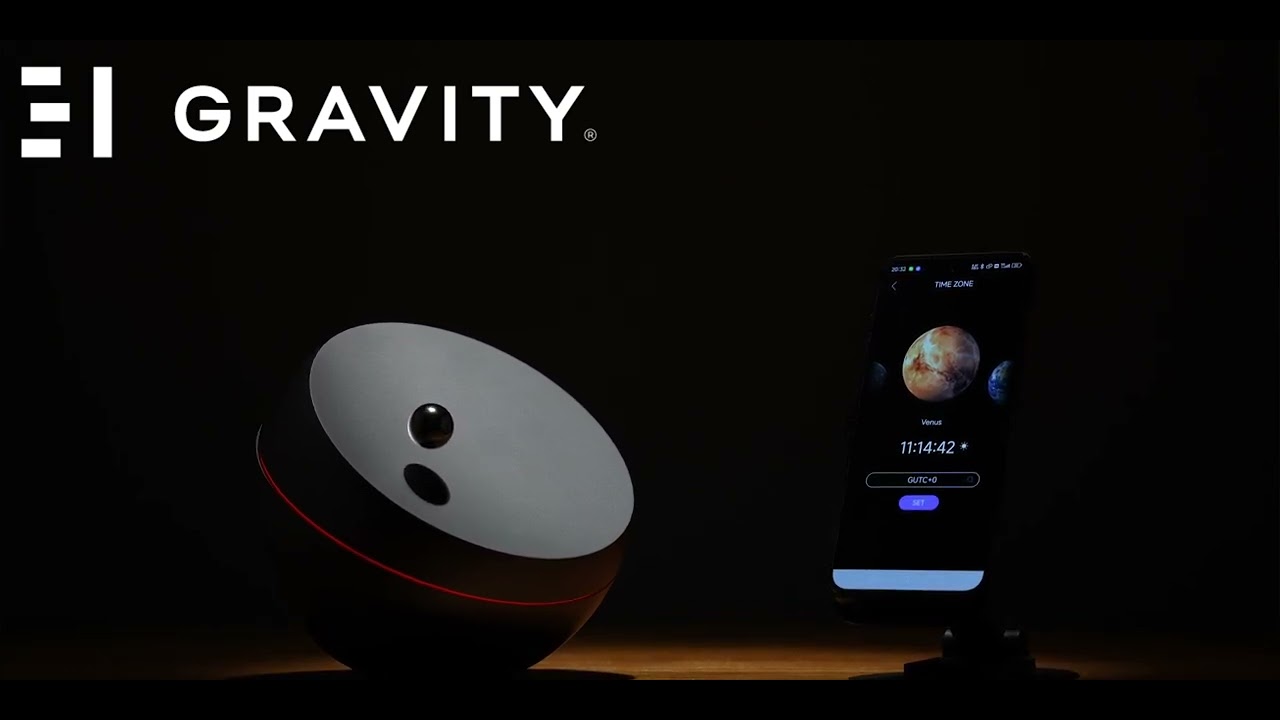 UNIVERSE TIME – The Ultimate Futuristic Gift | Luxury Magnetic Levitation Clock