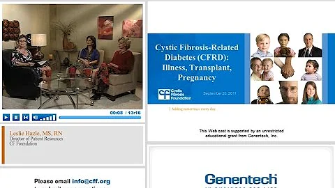 CF Foundation | CFRD: Illness, Transplant and Pregnancy