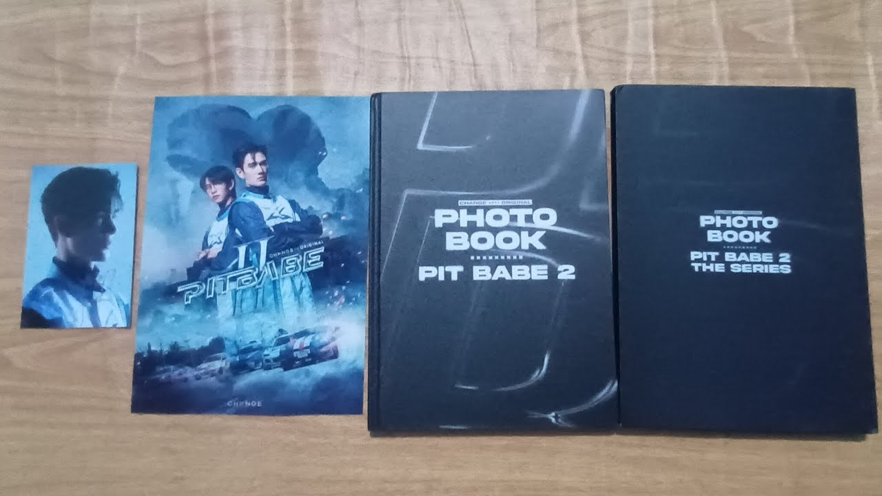 UNBOXING PIT BABE 2 OFFICIAL PHOTOBOOK #PoohPavel - YouTube