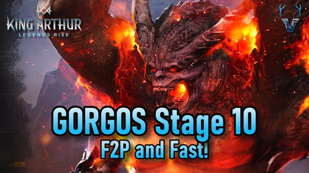 Beat Gorgos and Farm gold EASY! F2P and Fast Strategy | King Arthur: Legends Rise