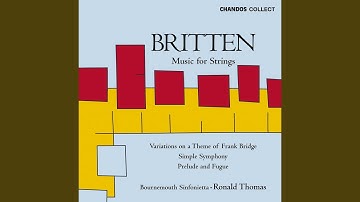 Variations on a Theme of Frank Bridge, Op. 10: I. Adagio