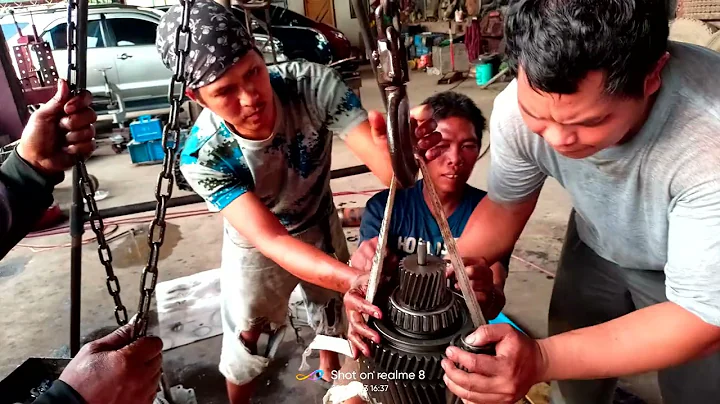 zf transmission 16speed tipmatic. rebuild