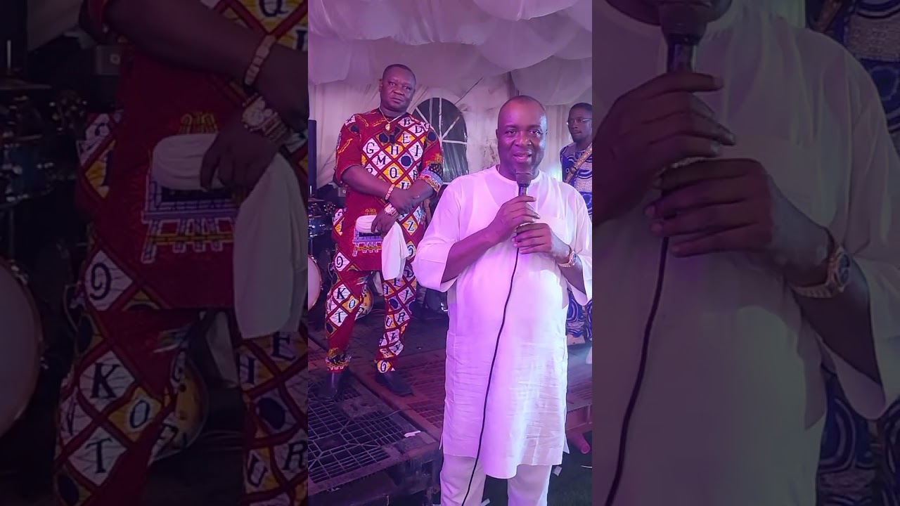 Vote of thanks from my Oga Honorable Matthew Iduoriyekemwen at his Son’s wedding 💕