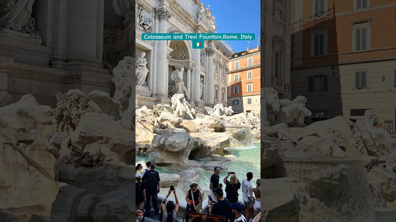 Rome Colosseum Roman Forum Trevi Fountain Pantheon 