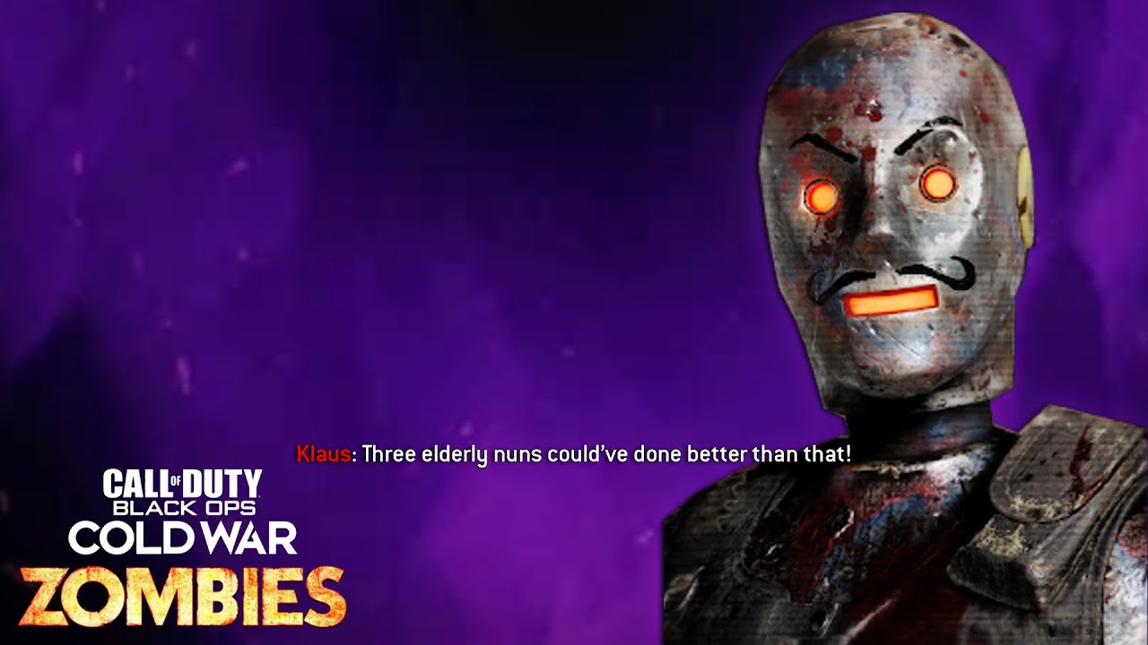 Call of Duty Black Ops Cold War Klaus Voicelines YouTube