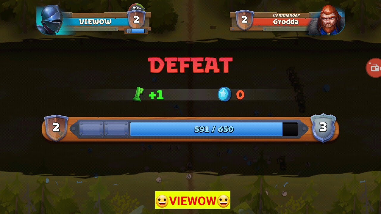 BATTLE LEGION Gameplay - Win!!! BATTLE LEGION | Mobile Game # BATTLE LEGION [ Screen ] - VIEWOW