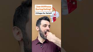 Do you experience, jaw pain, stiffness, or uncomfortable popping, while eating?  #tmd #dentist