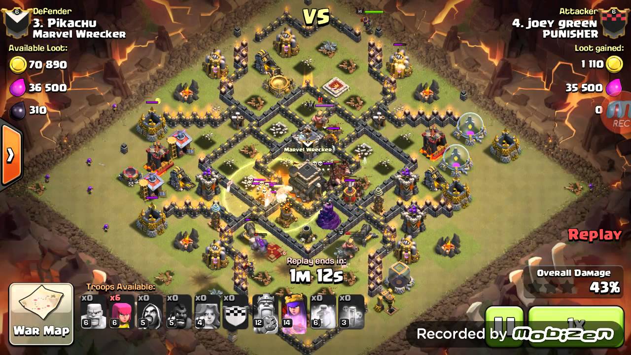 Th9 vs th9 mass hog attack.