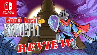 GOOD NIGHT KNIGHT Review and Gameplay on Nintendo Switch | Cheap eSHOP Game Review