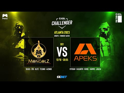 Mongolz vs Apeks - ESL Atlanta - Group A - MN cast