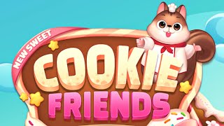 New Sweet Cookie Friends2020: Puzzle World (Gameplay Android) screenshot 1
