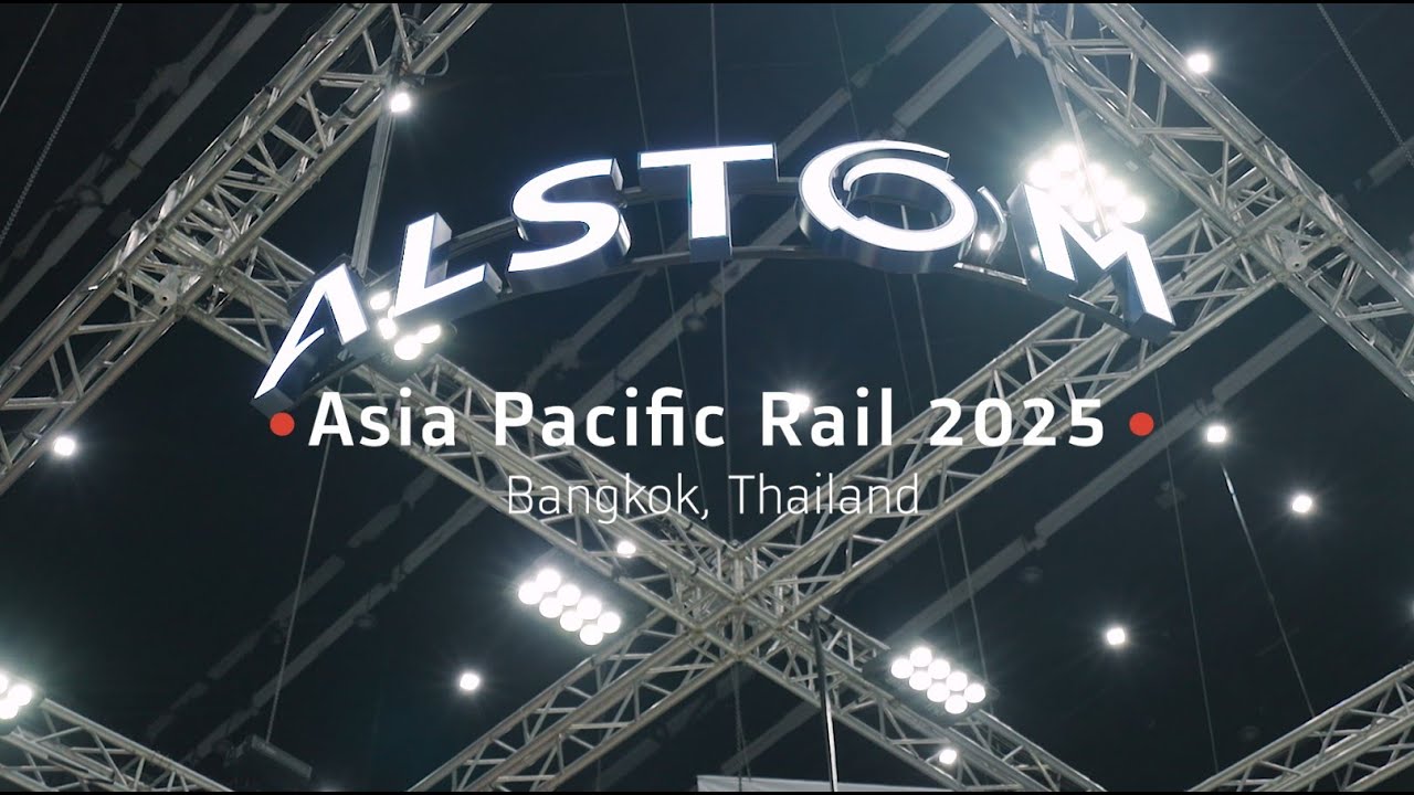 Alstom at Asia Pacific Rail 2025 - YouTube