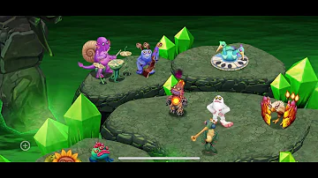 Shelbeat goes to Cave island my singing monsters ￼DOF