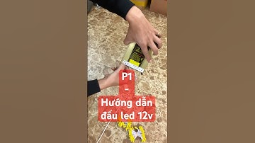 Hướng dẫn đấu led đúc F5 12v cuốn cây trang trí decor sân vườn #cuahangnhapsuot #nhapsuotbacninh