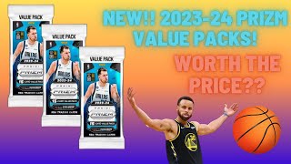 DO THESE HAVE VALUE? 2023-24 PANINI PRIZM 🏀 VALUE PACKS