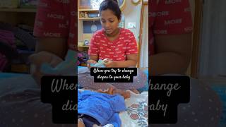 When you try to change diaper to your baby ? shortfeed diaper newborn babyboy shortvideo reel