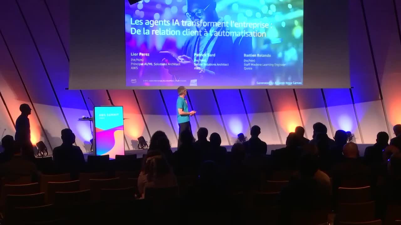 AWS Summit Paris 2025 - Les Agents IA en entreprise: de la relation client à automatisation