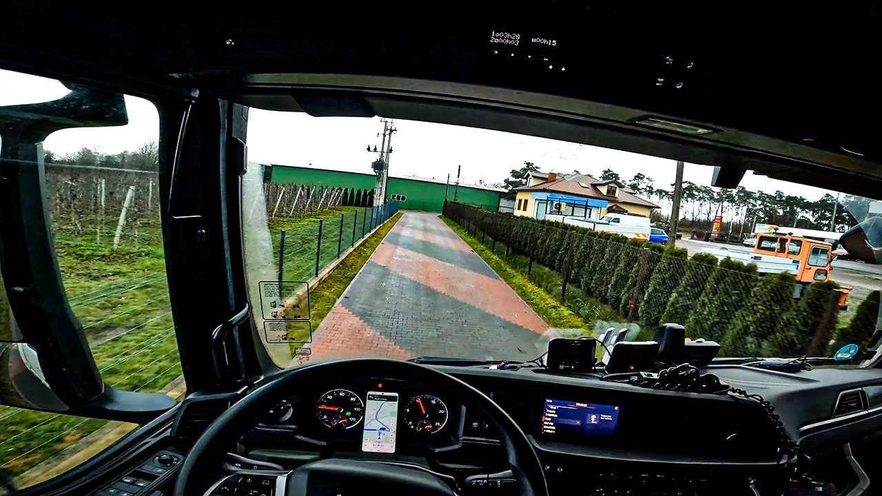 Problem z cofaniem i ważenie po załadunku