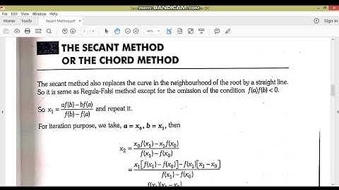 Secant Method//IMM//NA//M.Adnan Anwar