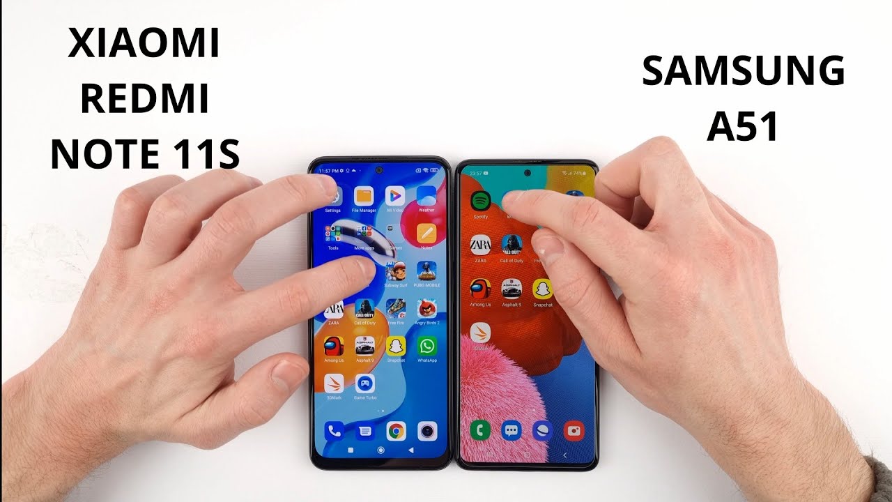 Samsung A51 Vs Xiaomi Poco X3