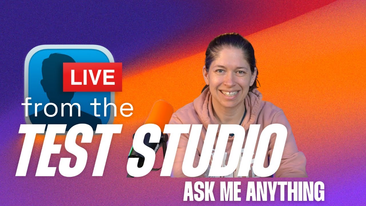 Live From the Test Studio - Ask Me Anything (Open Q+A) Live From the Test Studio - Ask Me Anything (Open Q+A)