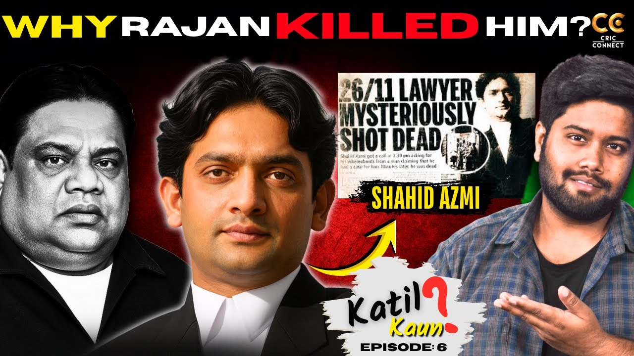 क्या Chhota Rajan ने ‘देशभक्ति’ के नाम पर Advocate Shahid Azmi को मरवा दिया? @Crime_Connect​
