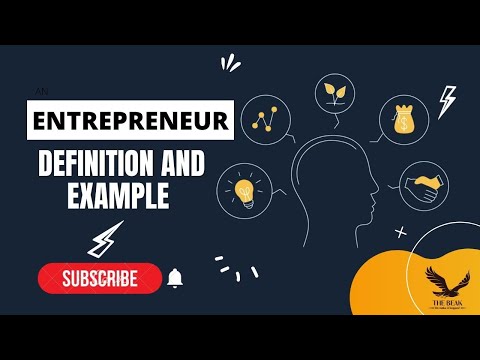 Define Entrepreneur |