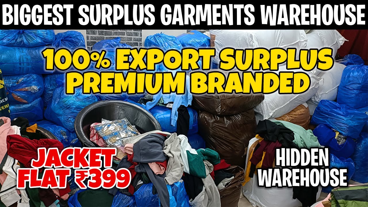 Biggest Wholesaler in India🔥 Starts only ₹49 Export Surplus Branded