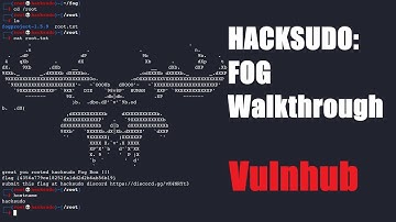 HACKSUDO: FOG Walkthrough | Vulnhub | CTF