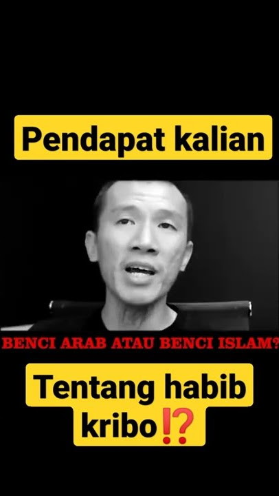 Habib kribo bicara arab atau islam⁉️ Ustadz Felix Siauw Menjawab habib kribo‼️ #arabislam #trending