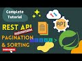 How to implement Pagination & Sorting in REST APIs? HATEOAS Implementation | HINDI