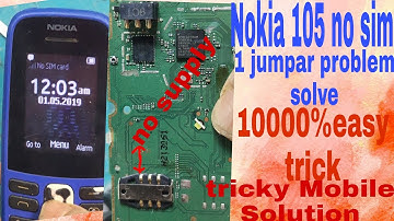 Nokia 105 Insart sim solution