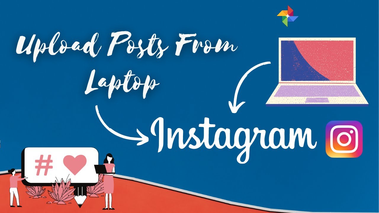 How to upload PHOTOS to Instagram from your Computer / Laptop | upload ...