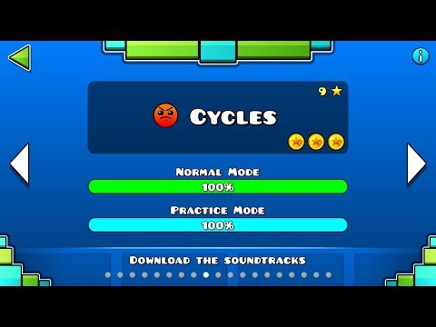Geometry Dash Level 09 - Cycles Song REMASTERED