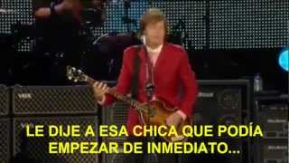 Paul McCartney- Drive My Car (Subtitulada Español) (Zócalo México: 2012)