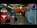 Lone Wolf Headsort To Grandmaster Player 300+ Points |Free Fire |#freefire #op #vivo