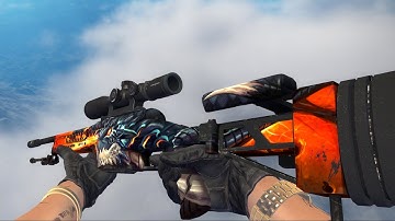 SSG 08 | Dragonfire (Field-Tested) | CS:GO Skin Showcase