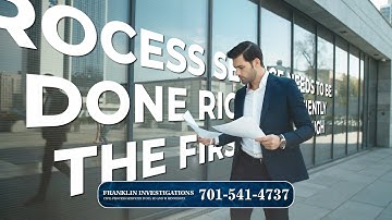 Minnesota Process Server - Franklin Investigations - Minnesota Process Server