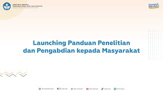 Launching Panduan Penelitian dan Pengabdian kepada Masyarakat screenshot 4