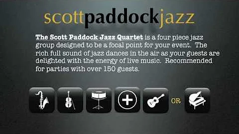 Scott Paddock Jazz Bialek's Music Info Video