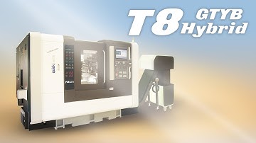 QuickTECH I T8 Hybrid- Your best efficient mill turn multi-tasking machine
