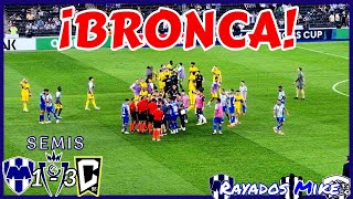 ¡BRONCA: RAYADOS VS ÁRBITROS! | MTY 1-3 Columbus Crew Semis Concacaf 2024 | Rayados Mike