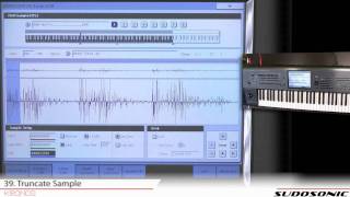 Korg Kronos Video Tutorial Lesson #39 - Truncate Sample