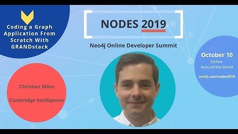 Coding a graph application from scratch with GRANDstack