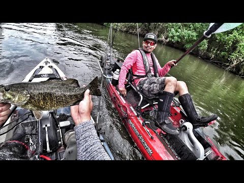 Fishing the Flooded Dupage River during a Tornado and Lighting