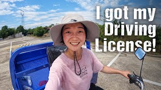 I got my MOTORBIKE Driving License in China! First Time on my Motorbike | S2, EP49